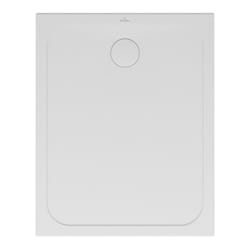 Receveur de douche antidérapant 100 x 80 villeroy et boch Lifetime Plus Cerasoft céramique blanc