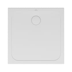 Receveur de douche antidérapant 80 x 80 villeroy et boch Lifetime Plus Cerasoft céramique blanc