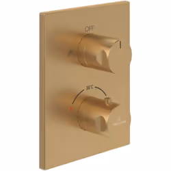Avantages du mitigeur thermostatique encastré 2 voies Collection Universal Taps & Fittings : design moderne et universel pour ...