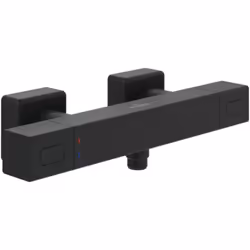 Mitigeur douche thermostatique  Universal rectangle Noir mat