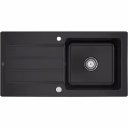 POINTS FORTS : > Évier encastrable 100x51 cm > Meuble sous évier 60 cm minimum > Evier vidage automatique inclus > Évier réve ...
