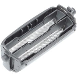 Vhbw - Grille double de rasoir de rechange compatible avec Panasonic ES-RW30 rasoir électrique - Avec cadre, argent / gris