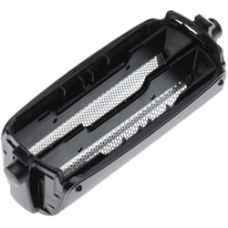 Vhbw - Grille double de rasoir de rechange compatible avec Panasonic ES727, ES805, ES-RW30 rasoir électrique - Avec cadre, noir / argent