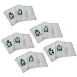 Vhbw - 50x sacs aspirateur, compatible avec Numatic Harry HHR200-A, Henry 240 Plus, Henry HVR200-A, Henry HVX200-A, Henry NBV190 - Micro-polaire