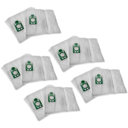Vhbw - 50x sacs aspirateur, compatible avec Numatic HZQ250, NPV180-22, NQS250, NSP180-A, NSR200-A, NST220-A, NVH180-2, NVP180-2 - Micro-polaire