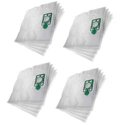 Vhbw - 20x Sacs compatible avec Numatic dbq 360-2, dbq 360, Charles cvc 370 aspirateur - microfibre non tissée, 43cm x 43cm blanc