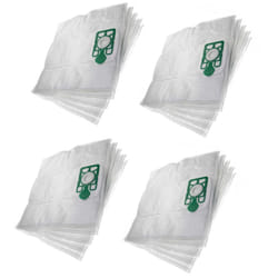 Vhbw - 20x Sacs compatible avec Numatic nrv 370, nvp 370, nvq 370, nvq 380, psp 370 a aspirateur - microfibre non tissée, 43cm x 43cm blanc