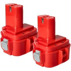 Vhbw - 2x batterie compatible avec Makita UC120DWAE, UC120DWD, UC120DZ, UC170D, UC170DWD, UCl20DWA, VR250D outil électrique (1500mAh NiMH 12V)