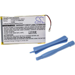 vhbw 1x Batterie remplacement pour Apple P325385A4H, UP325385A4H pour lecteur de musique MP3 (1600mAh, 3,7V, Li-polymère)