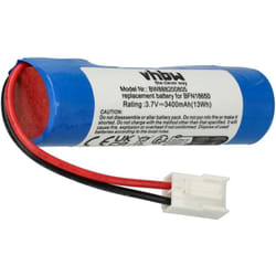 Vhbw - 1x Batterie remplacement pour Leifheit BFN18650 1S1P pour robot électroménager (3400mAh, 3,7V, Li-ion)