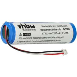 Vhbw - Batterie compatible avec TomTom Go 600, 510, 710, 700, Classic, 910, 300, 500, 400 gps, appareil de navigation (2200mAh, 3,7V, Li-ion)