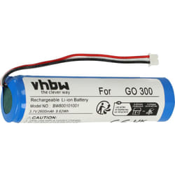 Vhbw - Batterie remplacement pour VF5 pour gps, appareil de navigation (2600mAh, 3,7V, Li-ion)