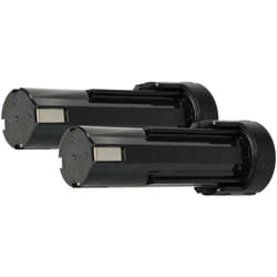 2x Batterie compatible avec Panasonic EY6220DR, EY9021, EY9021B, EY903, EZ1320, EZ502, EZ502 2, EZ502-2, EZ503, EZ581, EZ902, EY6220B outil