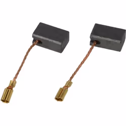Balai de charbon robuste pour appareil électrique - Dimensions : 12,9 x 6,2 x 7,9mm - Avec réceptacle plat coudé Les balais d ...