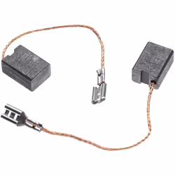 Balai de charbon robuste pour appareil électrique - Dimensions : 14,3 x 6,9 x 10,3mm - Avec réceptacle plat coudé Les balais  ...