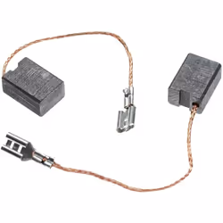 Balai de charbon robuste pour appareil électrique - Dimensions : 14,3 x 6,9 x 10,3mm - Avec réceptacle plat coudé Les balais  ...