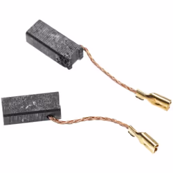 Balai de charbon robuste pour appareil électrique - Dimensions : 15,3 x 5 x 6,3mm - Avec réceptacle plat coudé Les balais de  ...