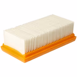 vhbw - the clever way Filtre plissé plat pour votre aspirateur multi-usages, industriel - Finition sur mesure pour un changem ...