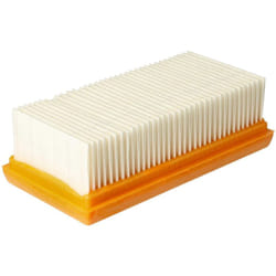 Vhbw - Filtre plissé plat compatible avec Nilfisk vhs 42 L30 hc pc, 42 L30 mc aspirateur sec et humide - Filtre de refroidissement du moteur