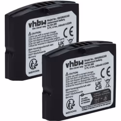 - Batterie rechargeable de haute qualité avec une grande autonomie et compatible avec vos écouteurs et casque sans fil (wirel ...