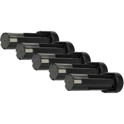 5x Batterie remplacement pour Weidmüller 9007450000 pour outil électrique (3300 mAh, NiMH, 2,4 v) - Vhbw