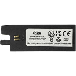 Batterie compatible avec Tronicle Tune (accordeur automatique) guitare électrique (340mAh, 3,7V, Li-polymère) - Vhbw