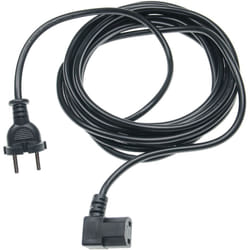 vhbw Câble électrique compatible avec Moneual station de charge MR6800M aspirateurs - 5 m, câble électrique
