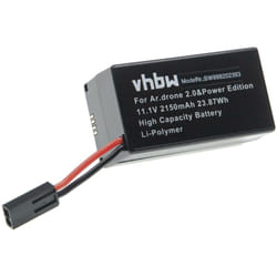 Vhbw - Batterie compatible avec Parrot AR.Drone 2.0 Power Edition drone (2150mAh, 11,1V, Li-polymère)