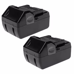 EXTENSILO 2x Batteries remplacement pour Hitachi / Hikoki 33055 330067 330068 330139 pour outil électrique aspirateur (5000