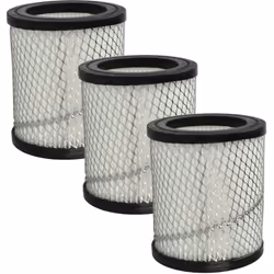 vhbw - the clever way Set de 3x filtre HEPA pour votre aspirateur, robot aspirateur, nettoyeur vapeur - Conservez la capacité ...