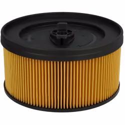 vhbw - the clever way Filtre plissé compatible pour votre aspirateur industriel, pour aspiration à sec ou humide - Finition s ...