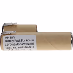 vhbw - the clever way - Batterie de rechange de haute qualité avec une grande autonomie et compatible avec votre outil de jar ...
