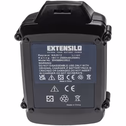 - Batterie de rechange de haute qualité et compatible, qui dispose de cellules performantes et d'une longue durée, pour votre ...