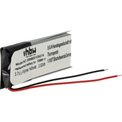 Vhbw - Batterie compatible avec Plantronics Explorer 320, 330, 340, 350, 360, 370 casque audio, écouteurs sans fil (140mAh, 3,7V, Li-polymère)