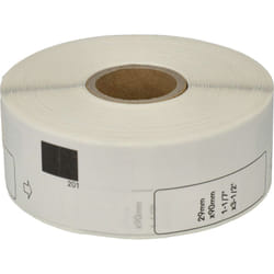 Vhbw - Rouleau d'étiquettes 29mm x 90mm compatible avec Brother pt QL-650, QL650TD, QL-700, QL-710, QL-710W imprimante d'étiquettes - standard