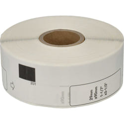 Rouleau d'étiquettes 29mm x 90mm compatible avec Brother pt QL-710WSP, QL-800, QL-810W, QL-720, QL720NW imprimante d'étiquettes - standard - Vhbw