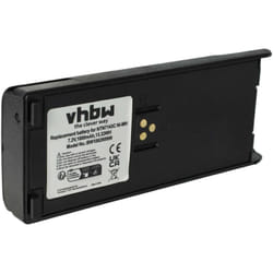 Vhbw - 1x Batterie compatible avec Motorola MTS2000, MTS2010, MTS2013, MTX8000 radio talkie-walkie (1800mAh, 7,5V, NiMH) - avec clip de ceinture