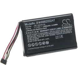 Vhbw - Batterie remplacement pour Garmin 010-11828-40, 351-00035-09, 361-00035-09 pour collier de dressage de chien (1200mAh, 3,7V, Li-ion)