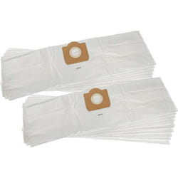 Vhbw - 20x sacs compatible avec Rowenta zr 81 - 20 l, zr 814, zr 815, zr 815 19+20L, zr 817, zr 82 aspirateur - microfibres non tissées, blanc