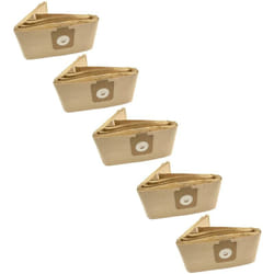 Vhbw - 50x Sacs compatible avec Euroclean Panther uz 920 / UZ920, 93, 930 s aspirateur - papier, 95,5cm x 17cm couleur sable