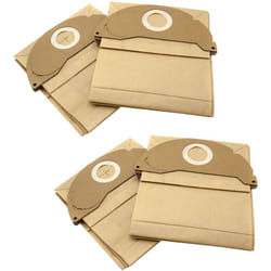 Vhbw - 20x sacs compatible avec Kärcher a 2000 - a 2099 Serie, a 2003 Serie, a 2004, a 2014 cv, a 2014 CarVac aspirateur - papier, marron