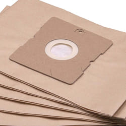 20x sacs remplacement pour Kärcher 6.905225.0, 6905-2250, 69052250 pour aspirateur - papier, marron - Vhbw
