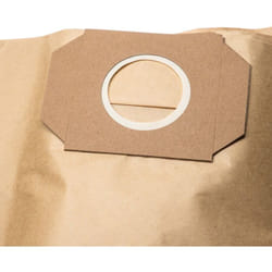 Vhbw - 10x sacs compatible avec Thomas Inox 1520 s, 20 Professional aspirateur - papier, 61,3cm x 24.1cm, marron