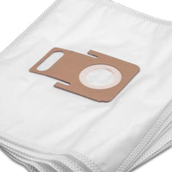 vhbw 10x sacs compatible avec Thomas Multi-Clean X7, Multi-Clean X8, Pet & Family aspirateur - microfibres non tissées, blanc