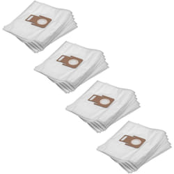 Vhbw - 20x sacs remplacement pour Thomas 787243 pour aspirateur - microfibres non tissées, blanc