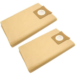 Vhbw - 20x Sacs compatible avec Parkside pnts 1500 30/4, 35/5, 23E, 30/7, 30/6, A1, 30/9, 30/8 aspirateur - papier, 83cm x 37cm marron