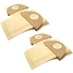 Vhbw - 20x sacs compatible avec Kärcher 2101, 2101 / te, 2105, 2111, 2301, 4000 Plus / te, a 2101, a 2111 aspirateur - papier, marron