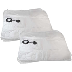 10x sacs compatible avec Nilfisk / Alto maxxi ii 75-2, VL500-55, VL500-75 aspirateur - microfibres non tissées, 88,2cm x 62cm, blanc - Vhbw