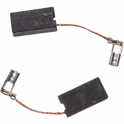 Balais de charbon robuste pour appareil électrique - Dimensions : 24 x 12,5 x 6,2 mm Les balais de charbon fournissent l'alim ...