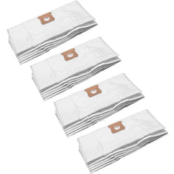 Vhbw - 20x Sacs compatible avec Einhell tc-vc 1812 s, tc-vc 1815 s aspirateur - microfibres non tissées blanc